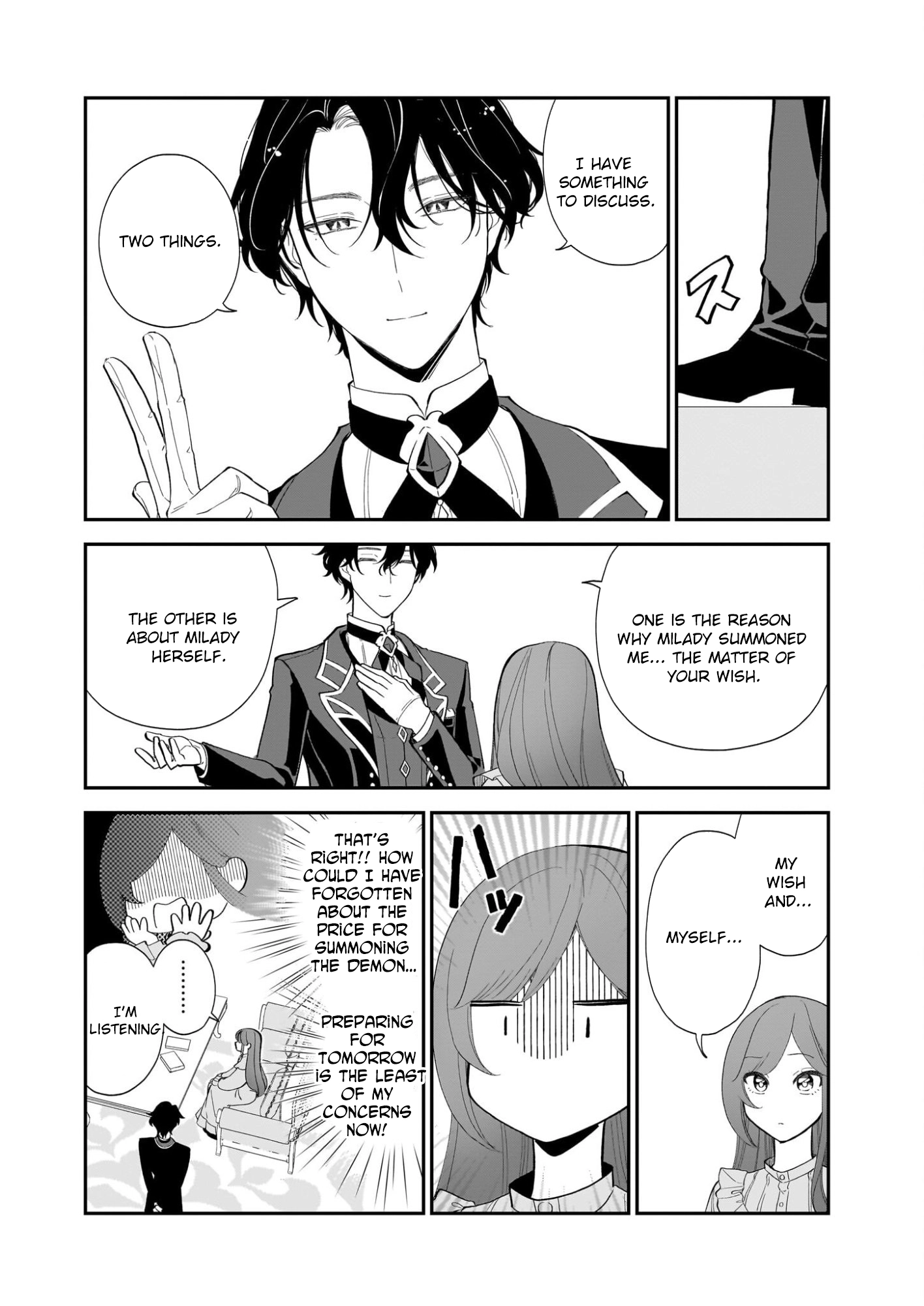 The Furious Duke’s Daughter Summons a Demon Chapter 2 - . Page 14